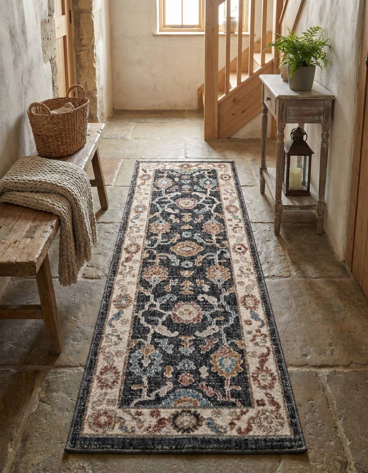Detail image of 2' x 6' Eco Traditional Runner Rug