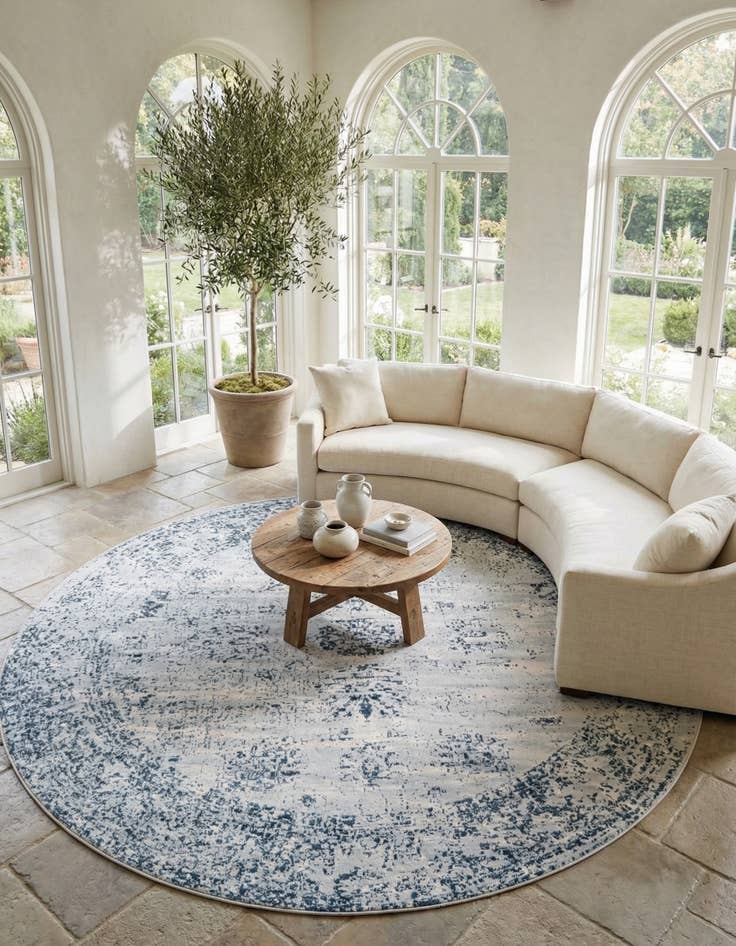 Detail image of 12' x 12' Monaco Round Rug