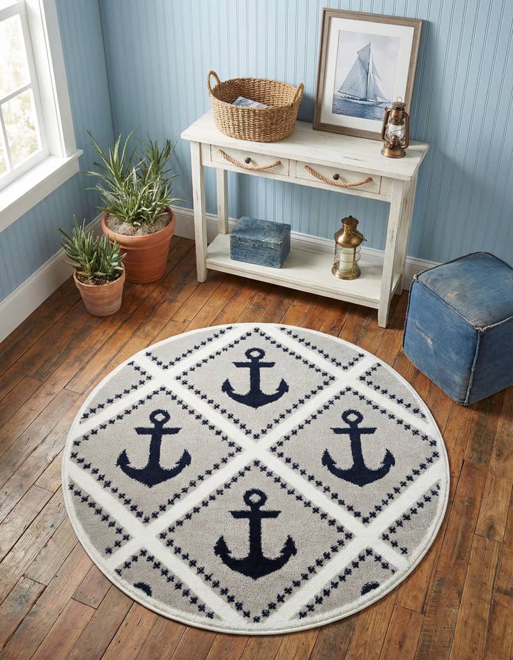 Detail image of 3' 3 x 3' 3 Sydney Round Rug