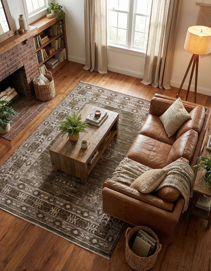 Detail image of 8' x 10' Grand Tradition Rug