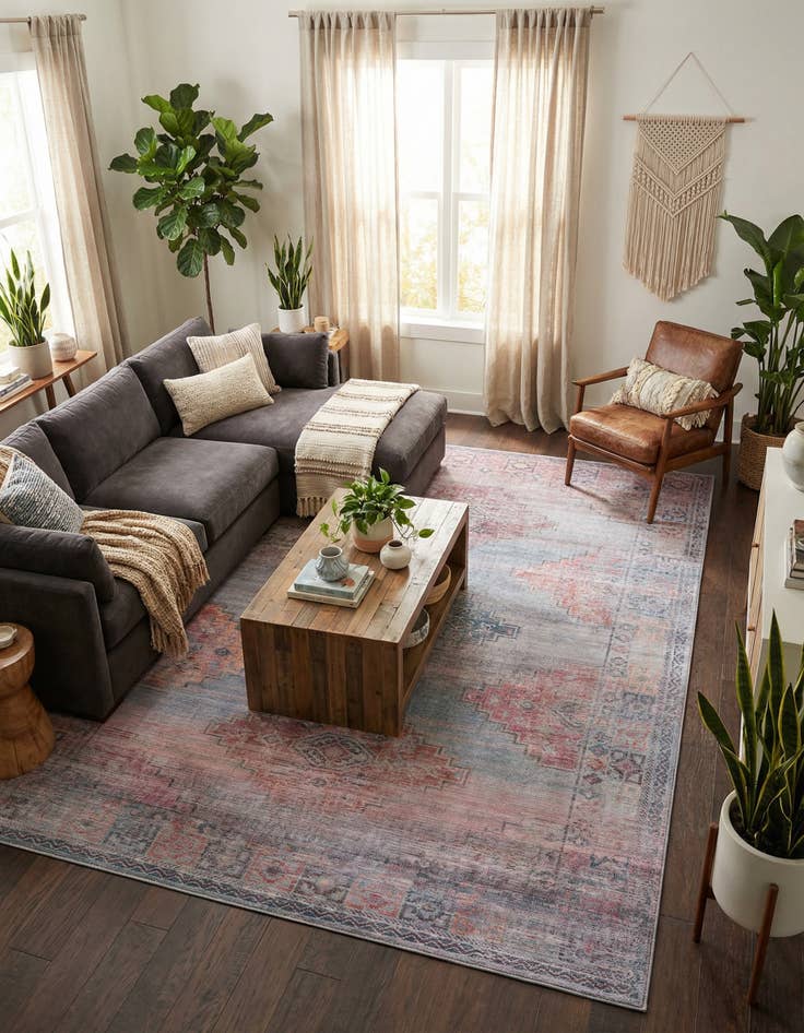 Detail image of 10' 6 x 13'  Washable Sisu Rug