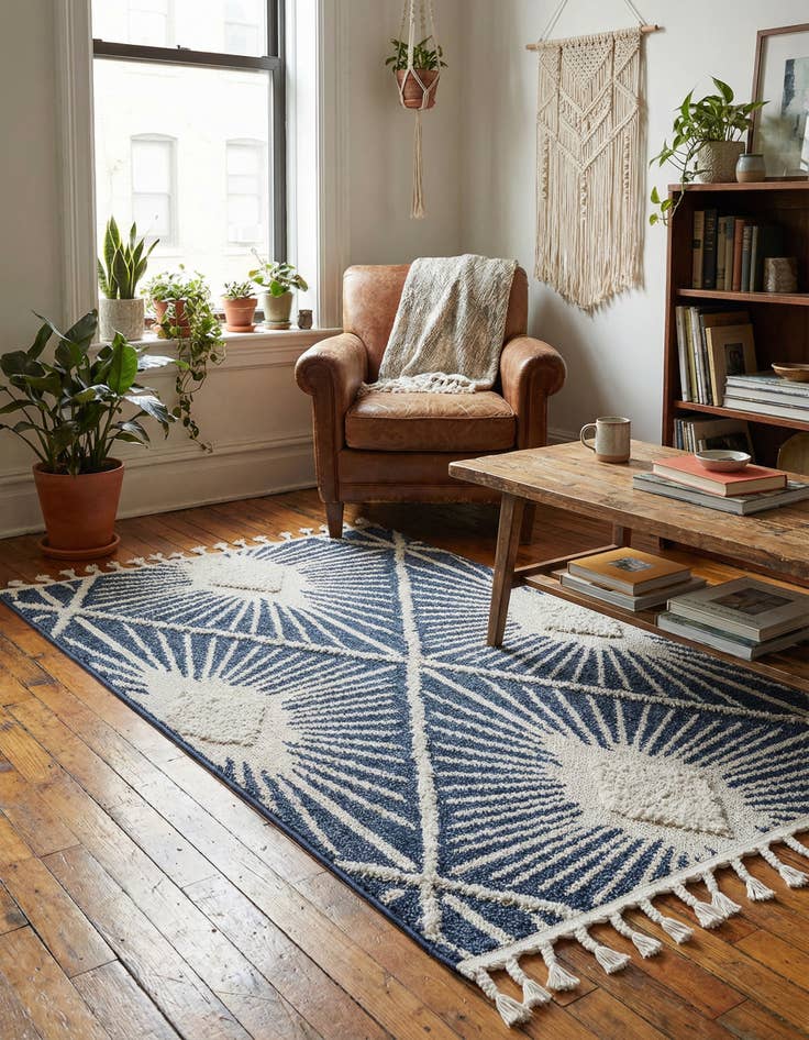 Detail image of  3' 3 x 5' 3 Boho Rug