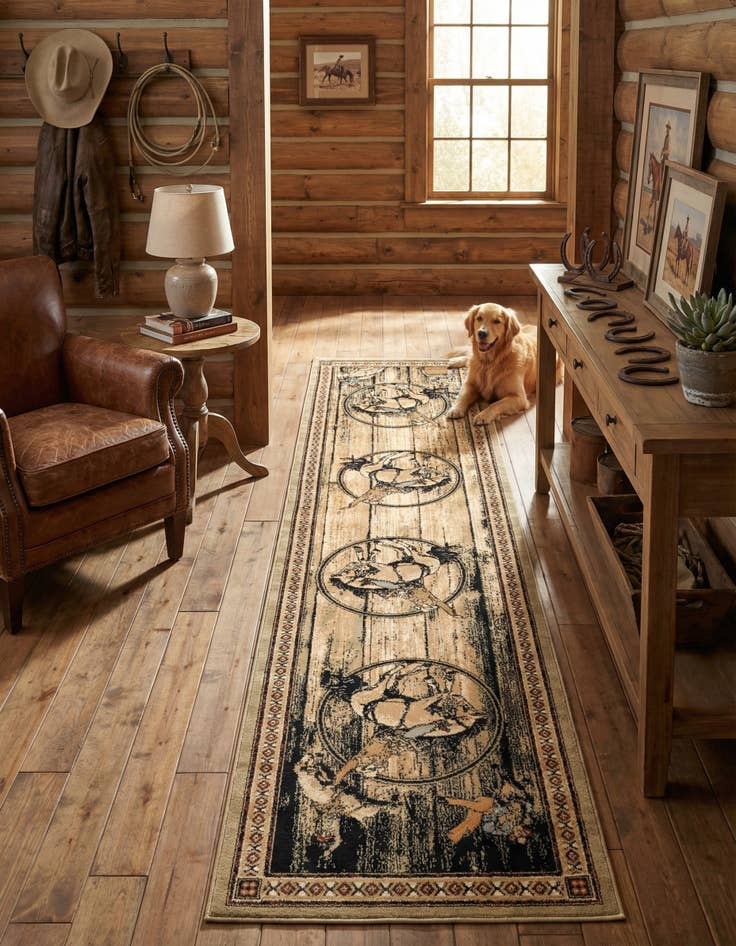 Detail image of 2' 7 x 12' Pioneer Runner Rug