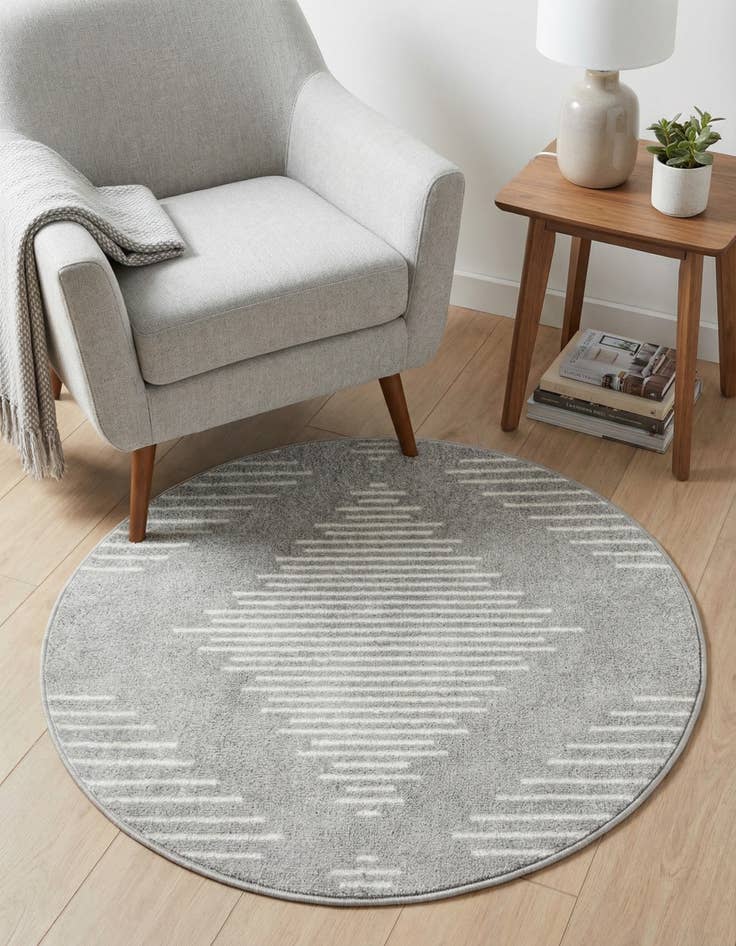 Detail image of 3' x 3' Kai Round Rug