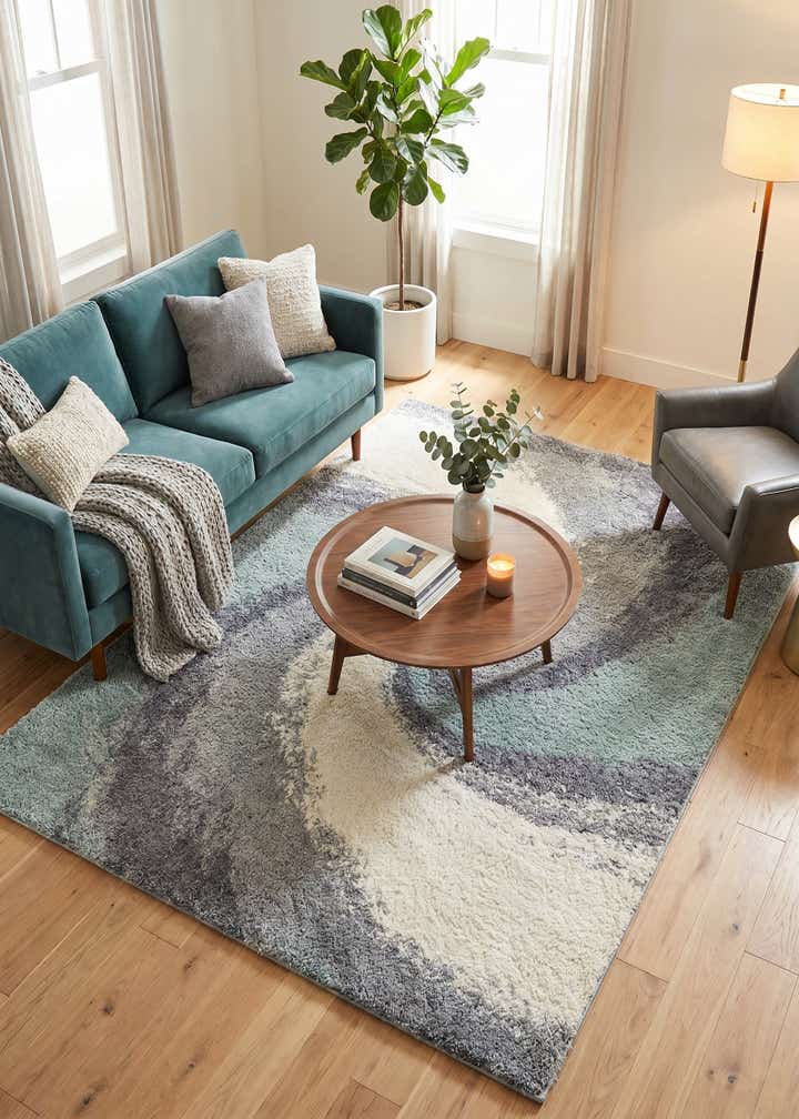 7' 10 x 11' Soft Touch Shag Rug