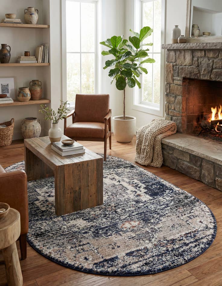 Detail image of 5' x 8' Tucson Oval Rug