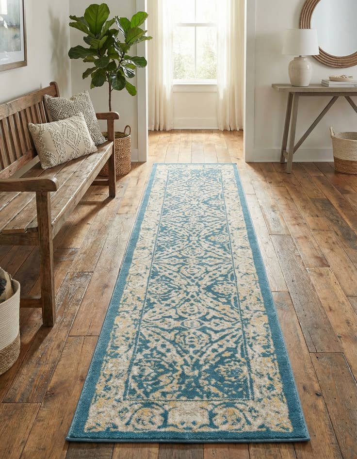 Detail image of 2' 7 x 10' Stockholm Runner Rug