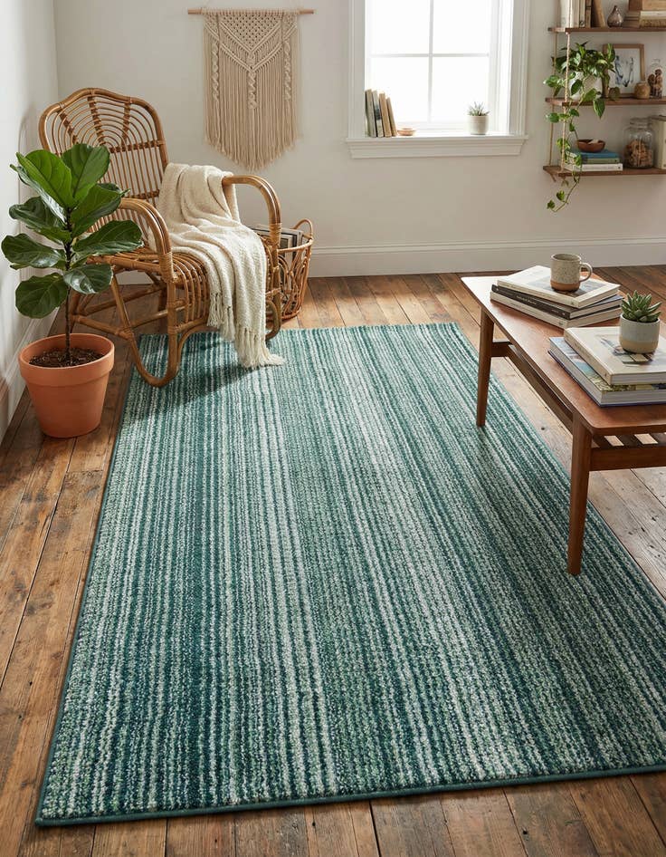 Detail image of 3' 3 x 5' 3 Gemstone Rug