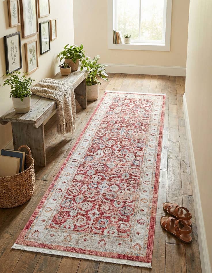 Detail image of 2' 2 x 6' Noble Runner Rug