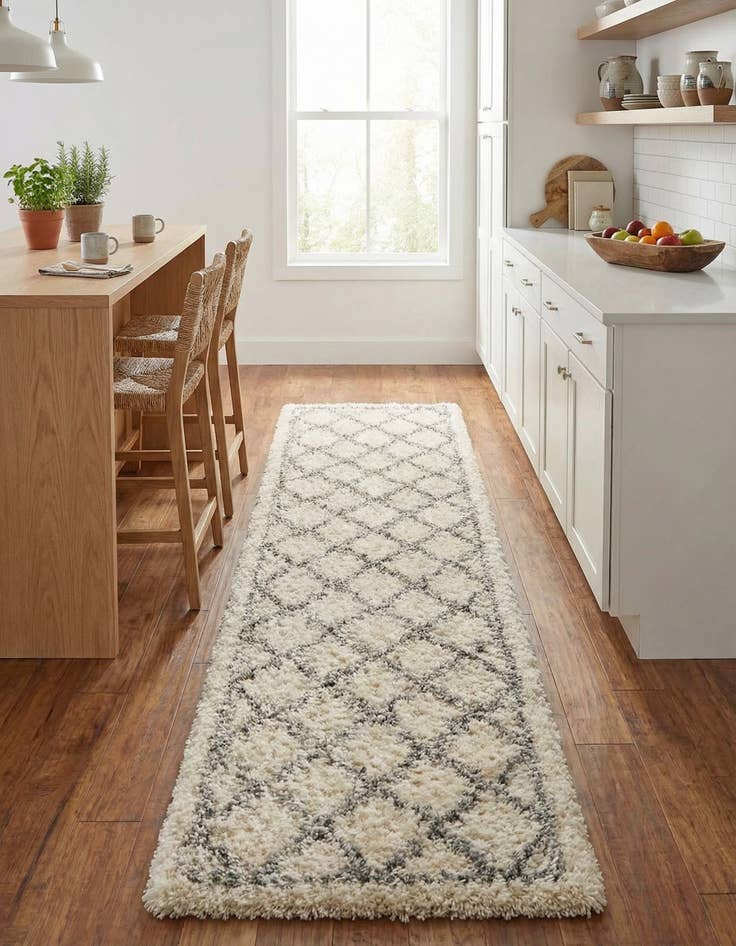 Detail image of  2' 7 x 12' Infinity Shag Runner Rug