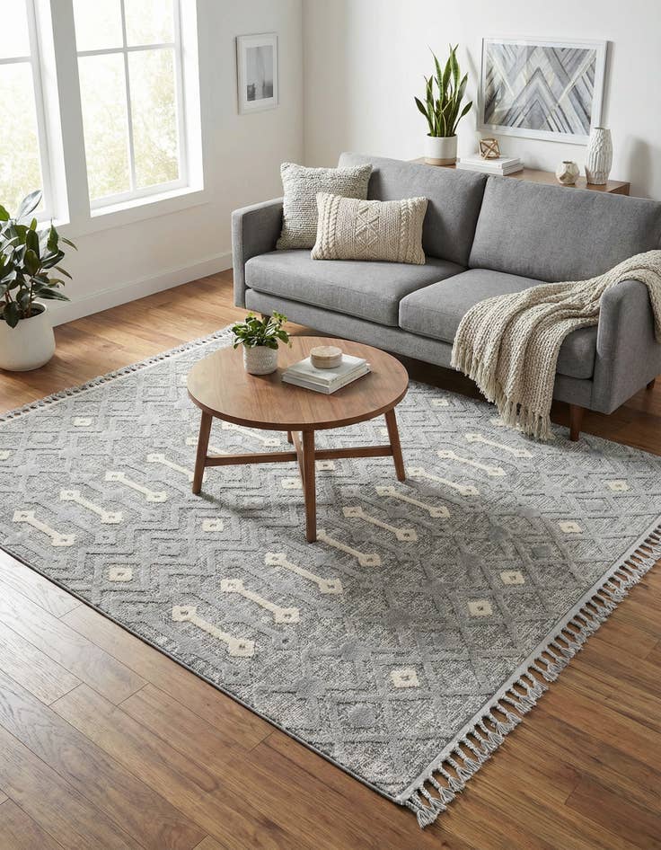 Detail image of 7' 10 x 7' 10 Arlo Square Rug