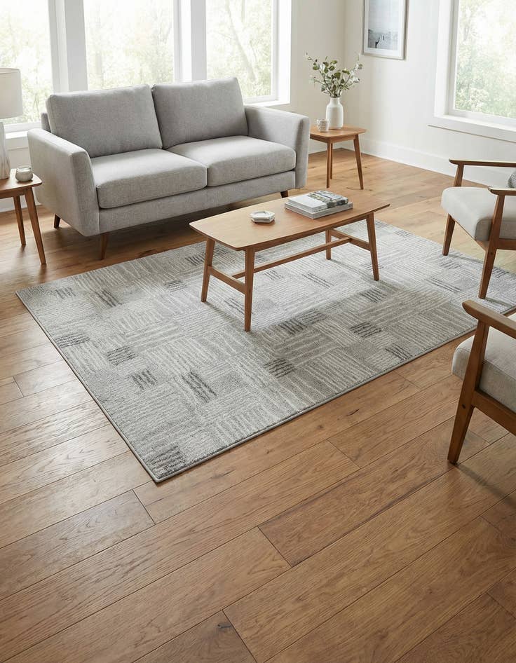 Detail image of 5' 3 x 8' Hanahan Rug