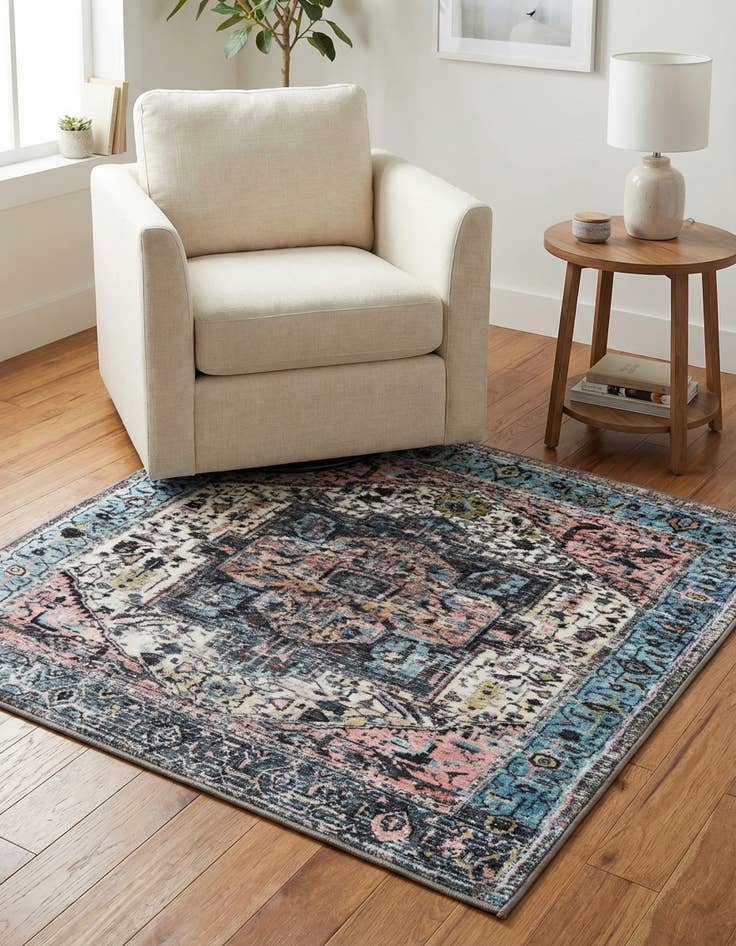 Detail image of 3' 3 x 3' 3 Medina Square Rug