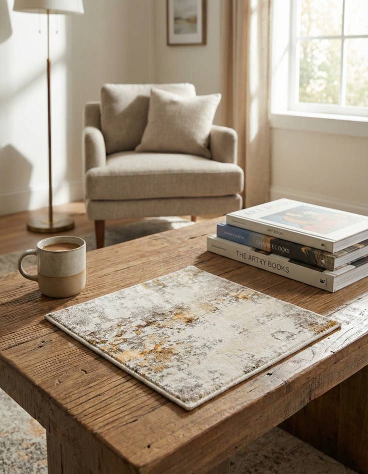 Detail image of 1' 4 x 1' 4 Apollo Sample Rug