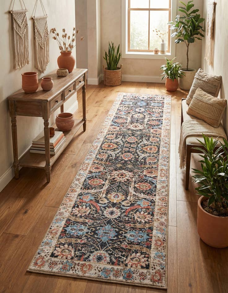 Detail image of 2' 7 x 12' Timeless Runner Rug