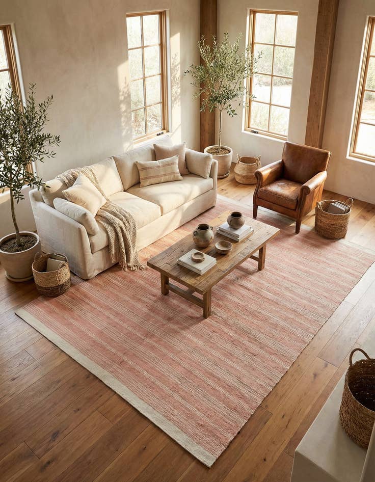 Detail image of 9' x 12' Hand Woven Lariat Rug