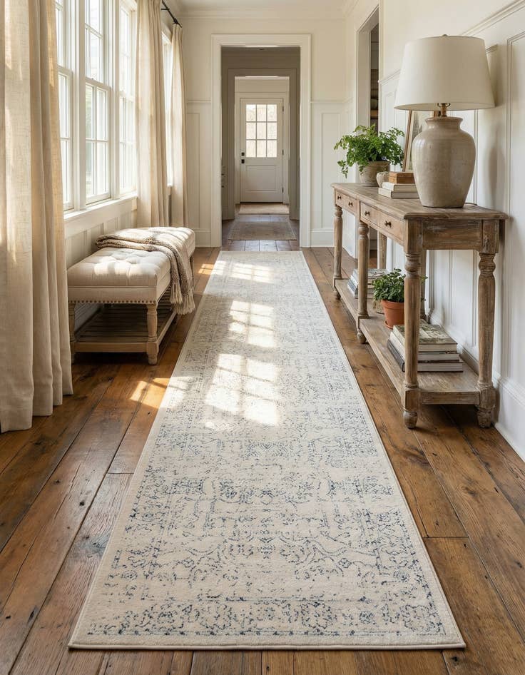 Detail image of 2' 7 x 16' 5 Isabella Runner Rug