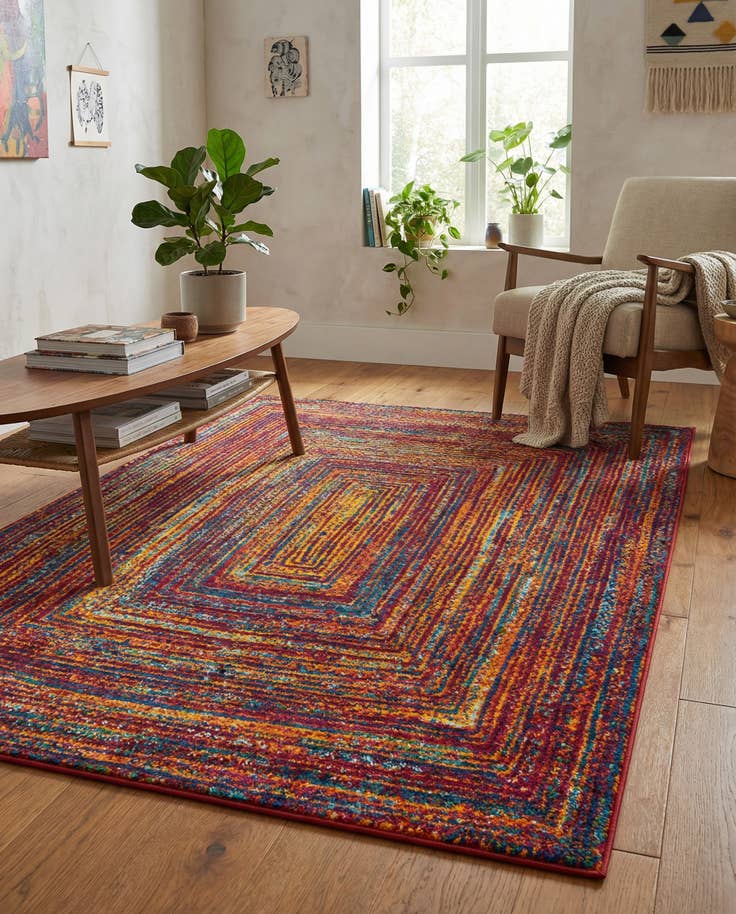 Detail image of 5' 3 x 8' Calypso Rug