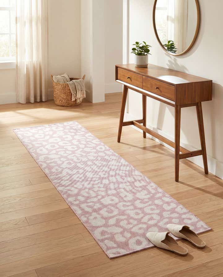 2' x 6' Easy-Clean Safari Indoor / Outdoor Runner Rug