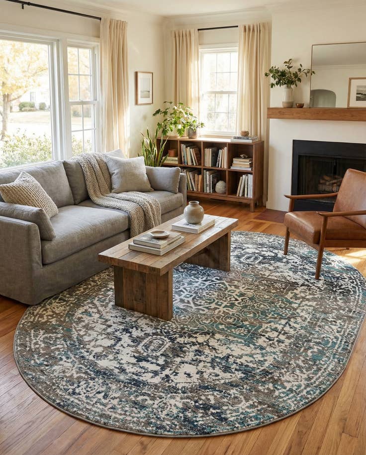 Detail image of 7' 10 x 10' Arlington Oval Rug