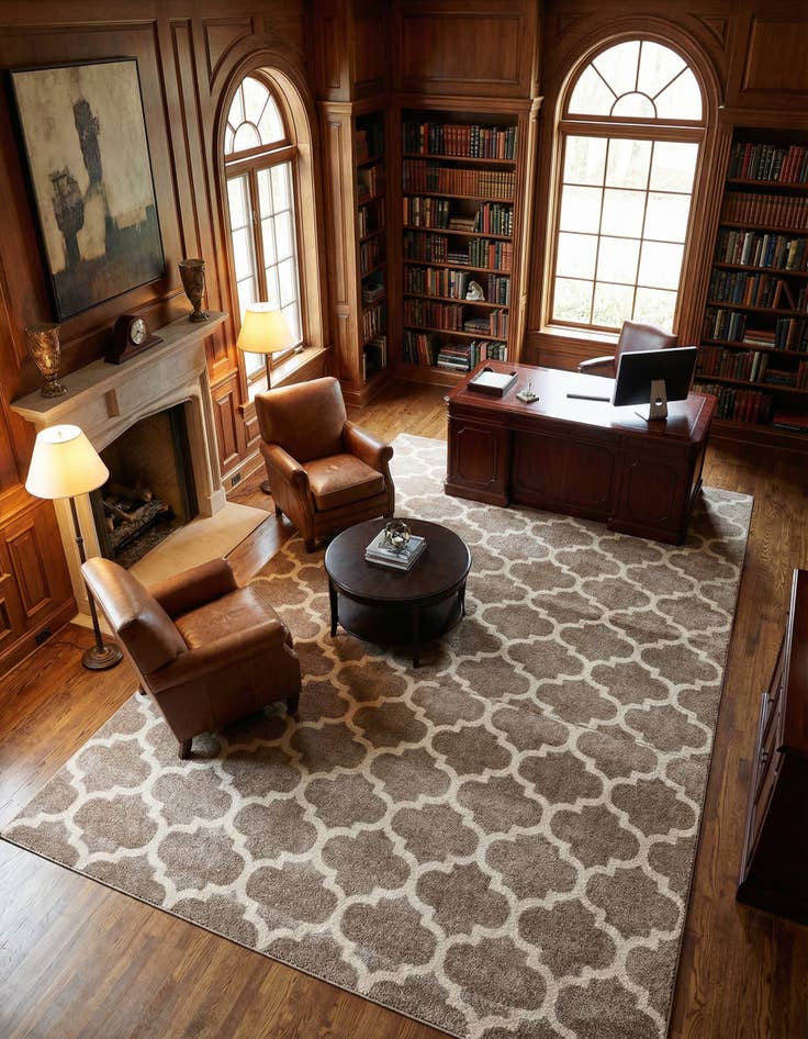 Detail image of 8' x 15' 6 Trellis Rug