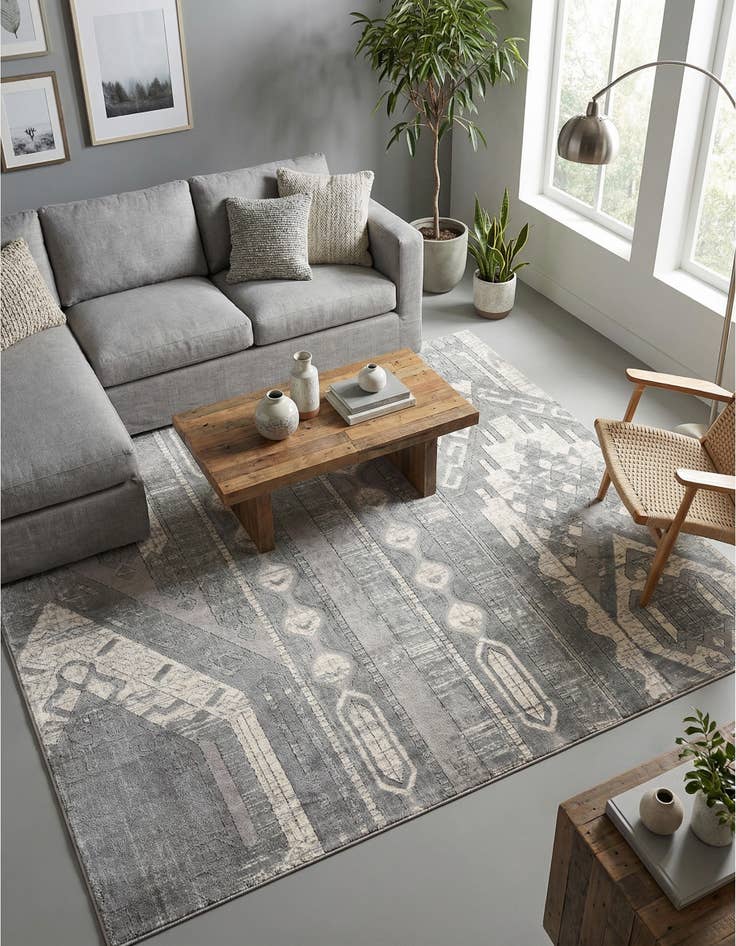 Detail image of 7' 10 x 7' 10 Oregon Square Rug