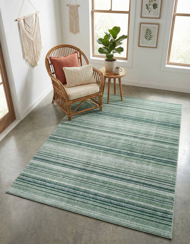 Detail image of 6' x 9' 2 Gemstone Rug