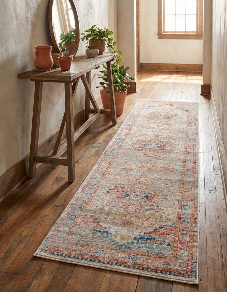 Detail image of 2' 7 x 10' Noble Runner Rug