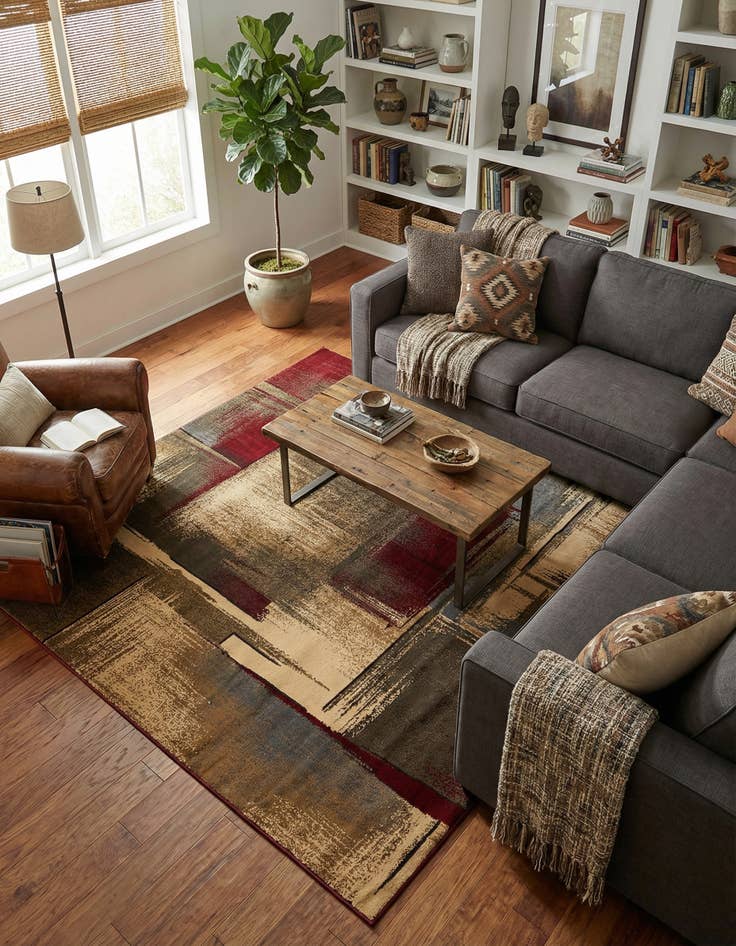 Detail image of 7' 10 x 7' 10 Cafe Square Rug