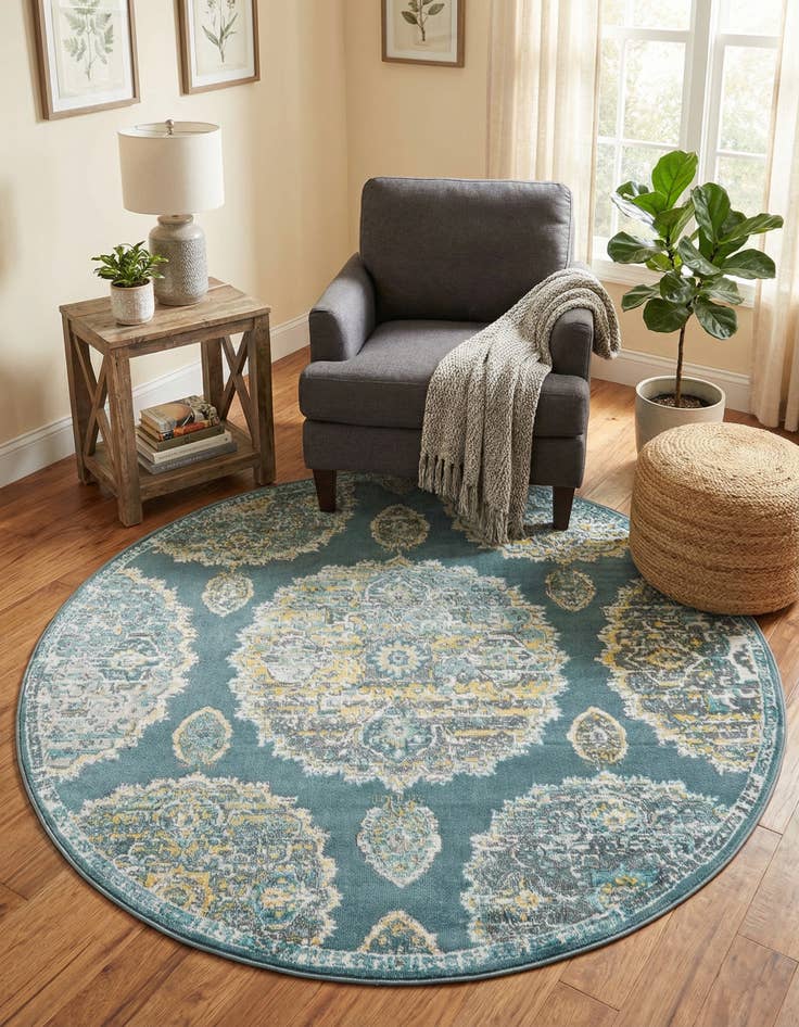 Detail image of 5' 5 x 5' 5 Paragon Round Rug