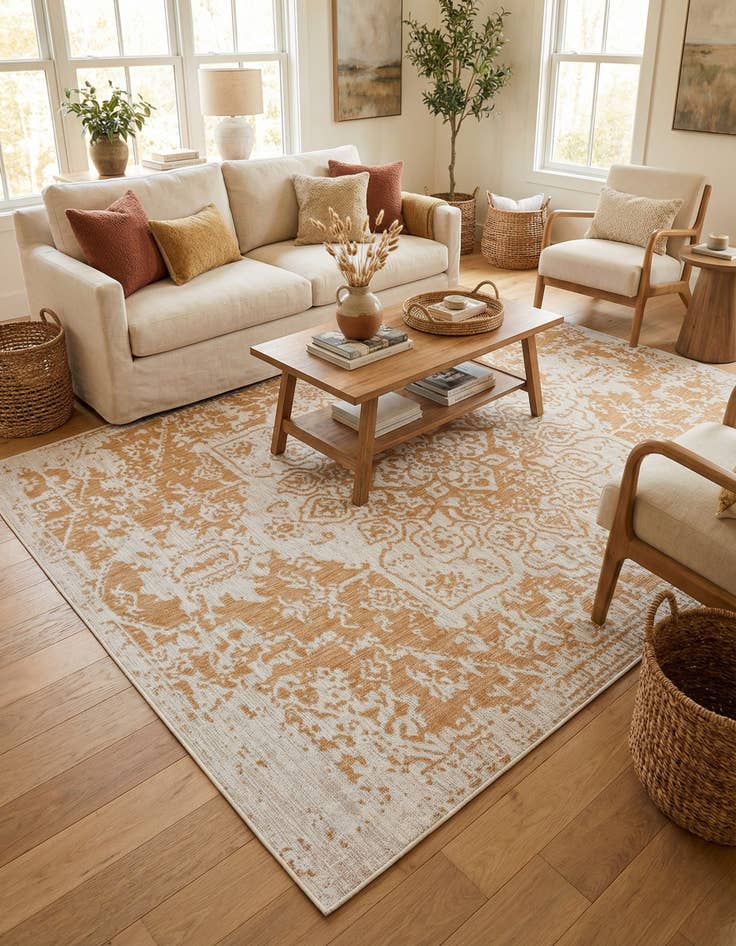 Detail image of 9' x 12'  Washable Jill Zarin Dubai Indoor / Outdoor Rug