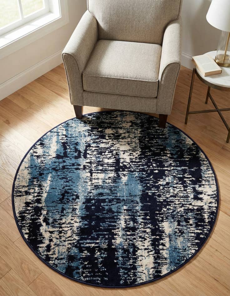 Detail image of 3' 1 x 3' 1 Laguna Round Rug