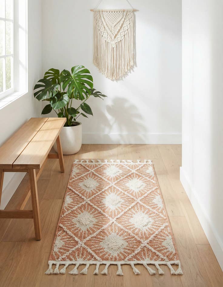 Detail image of 2' x 4' Boho Runner Rug