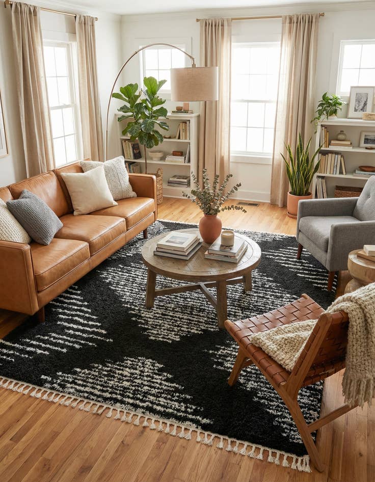 Detail image of 7' 10 x 10' Serenity Shag Rug