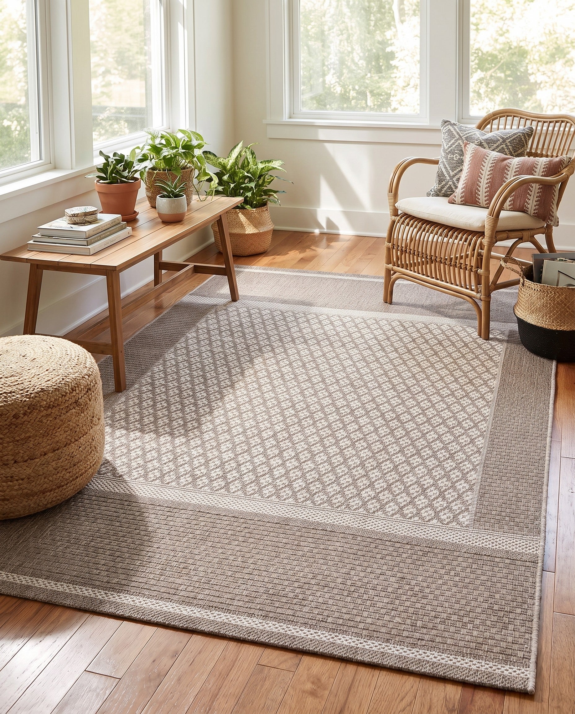 120cm x 170cm Easy-Clean Indoor / Outdoor Rug