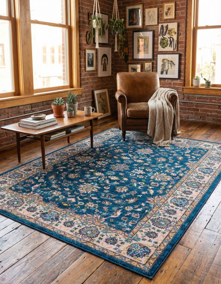 Detail image of 6' 7 x 9' Medina Rug