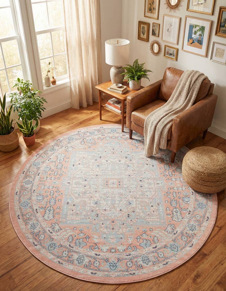 Detail image of 7' x 7' Whitney Round Rug