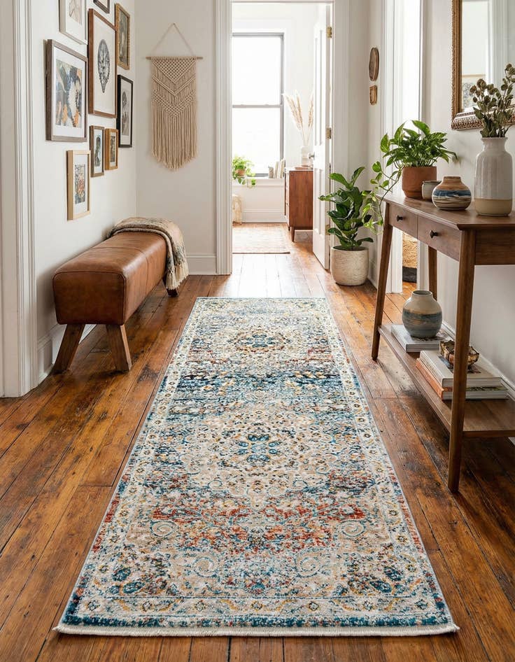 Detail image of 2' x 6' Newport Runner Rug