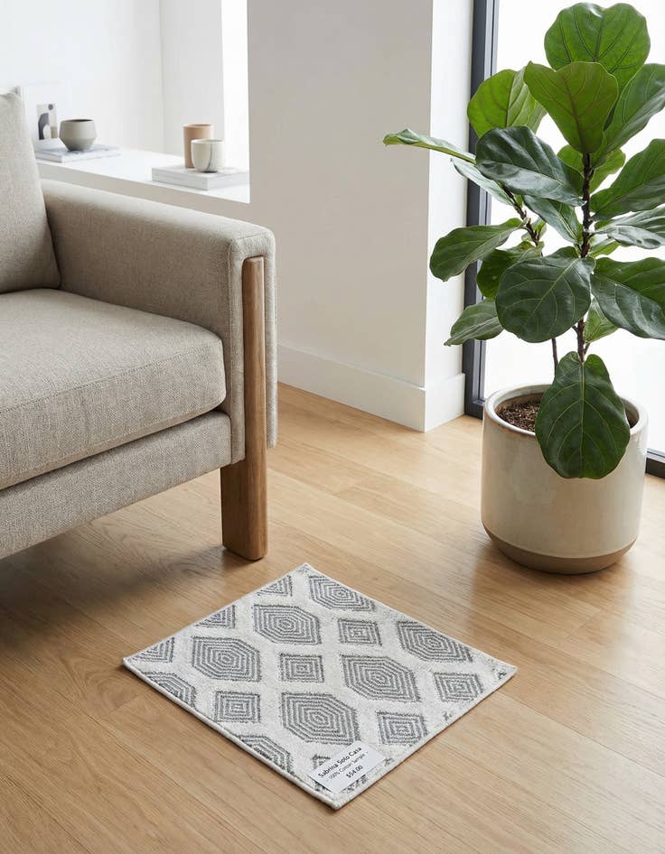 Detail image of 1' 3 x 1' 4 Sabrina Soto Casa Havana Sample Rug