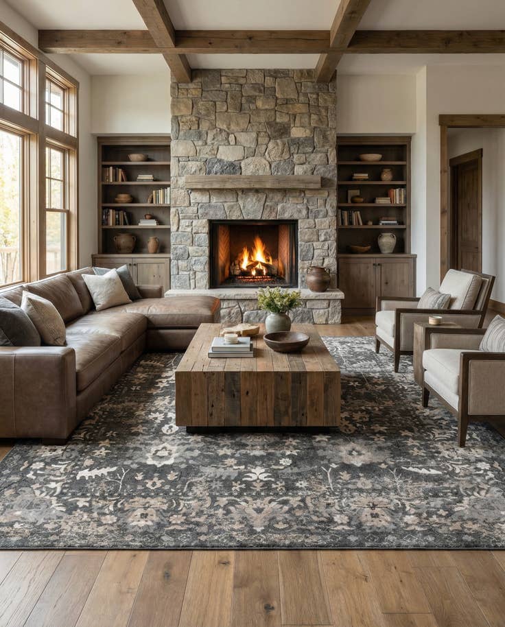 Detail image of 13' x 13' Oregon Square Rug