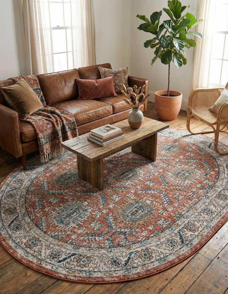 Detail image of 7' 10 x 10' Nyla Oval Rug