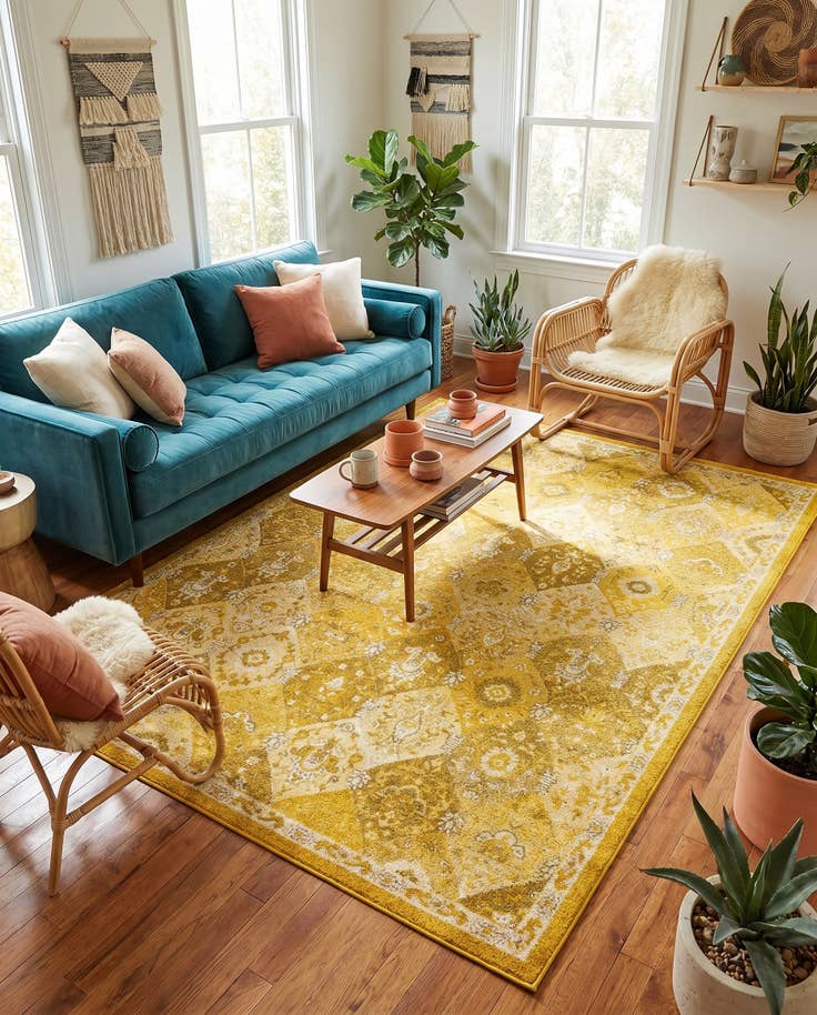 Detail image of 7' 10 x 10' Carrington Rug