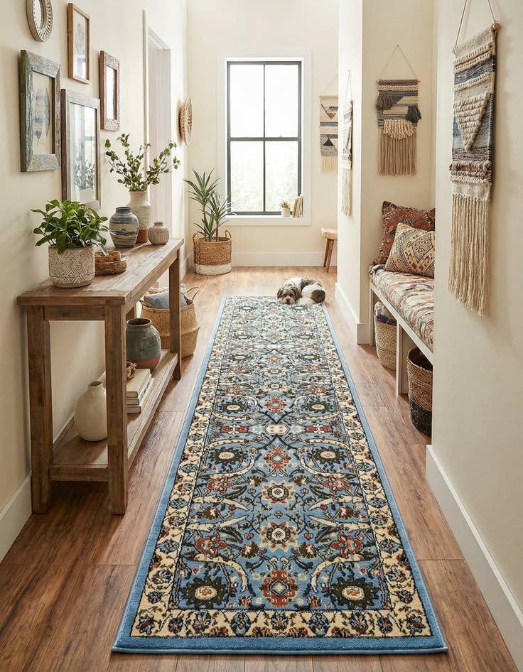 Detail image of 2' 7 x 10' Neda Runner Rug