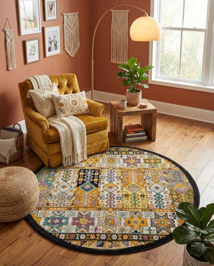 5' 3 x 5' 3 Madeline Round Rug