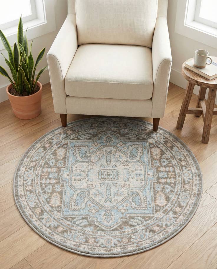 Detail image of 3' 3 x 3' 3 Whitney Round Rug