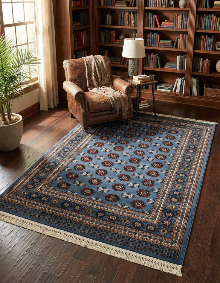 Detail image of 5' 3 x 8' Bokhara Rug