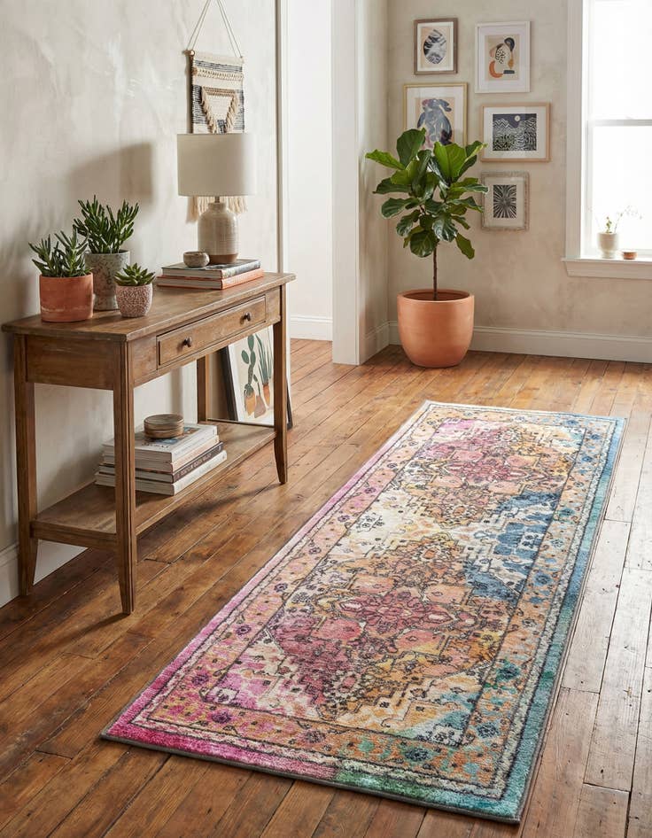 Detail image of 2' 2 x 5' Medina Runner Rug