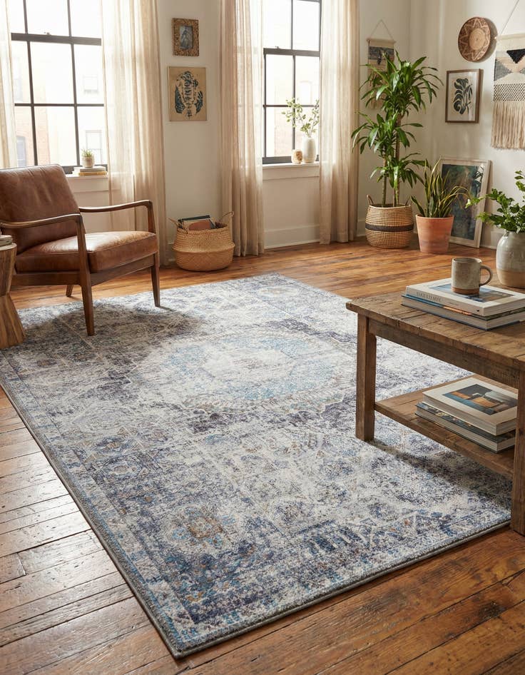 Detail image of 5' 3 x 8' Yara Rug
