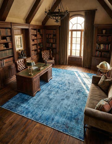 9' 9 x 12' 6 Vintage Royal Wool Rug