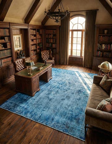9' 9 x 12' 6 Vintage Royal Wool Rug